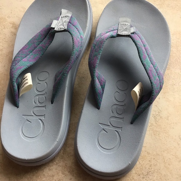 Chaco Women’s Chillos Flip Tube Breeze Teal size 6 NWOT - Picture 2 of 6